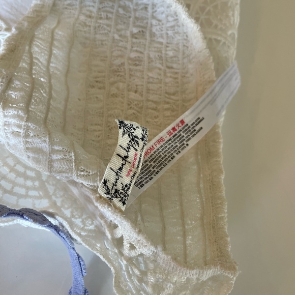 Free People Intimately Bundle of 2 Sunrise to Sunset Lace Bralettes - Picture 7 of 8